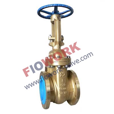 Bronze flanged gate valve